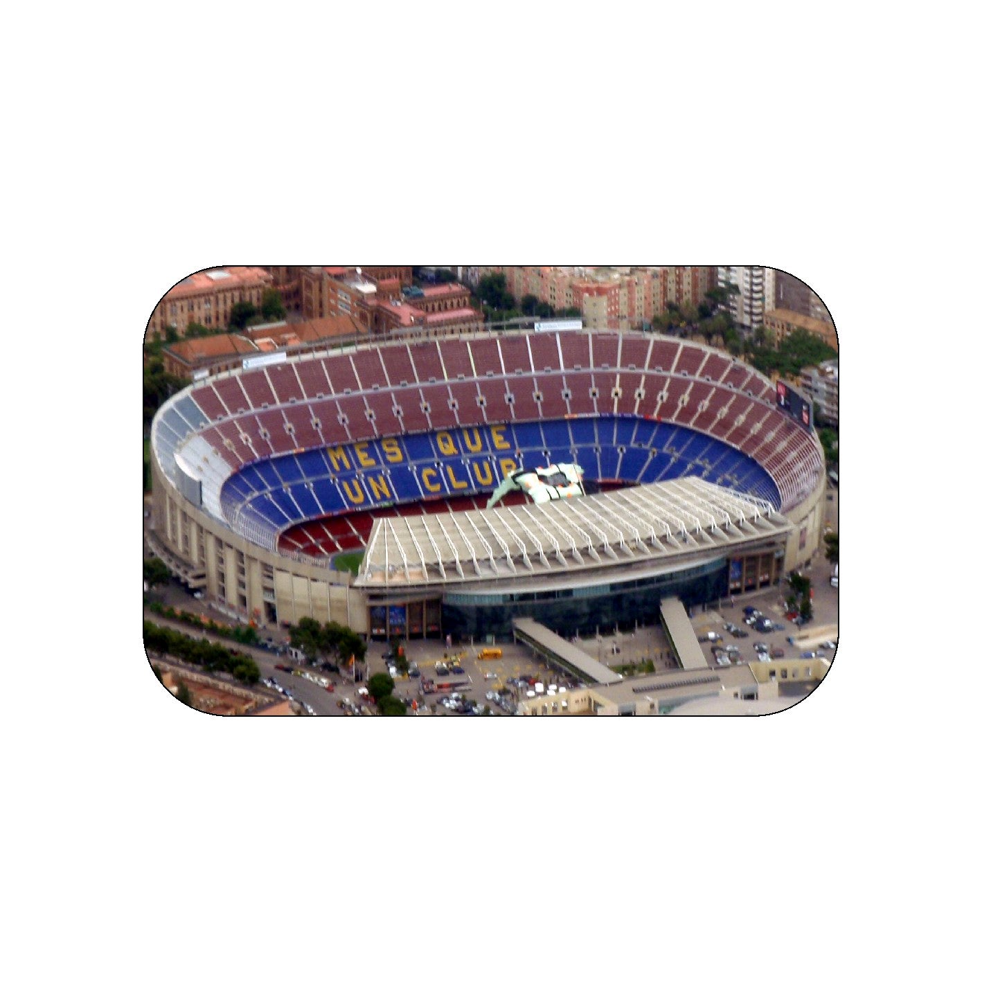 FM48 CAMP NOU FC BARCELONA FRIDGE MAGNET