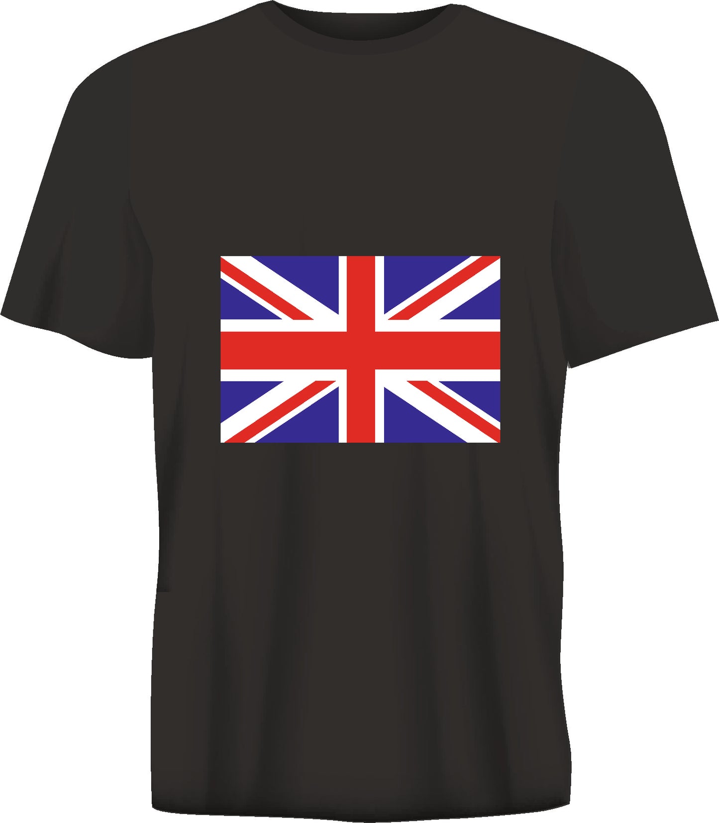 Short sleeve t-shirt UNION JACK black TS221