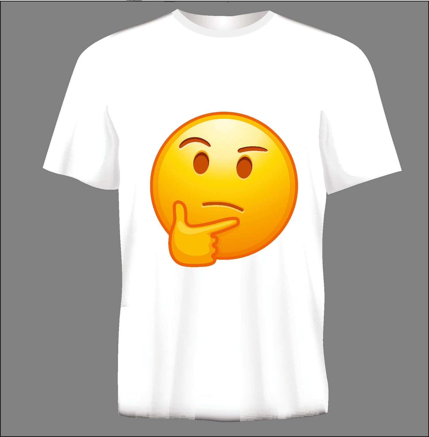 Short sleeve t-shirt  EMOJI white TS60