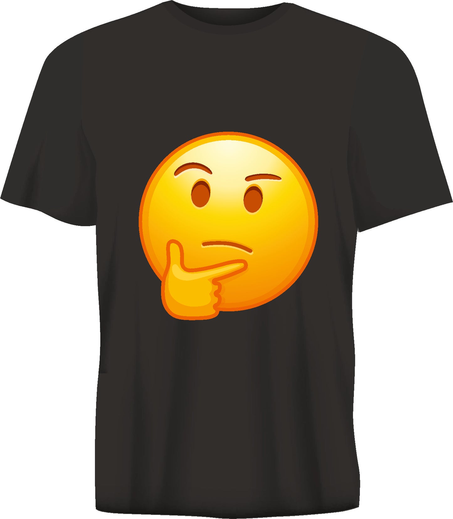 Short sleeve t-shirt EMOJI black TS61