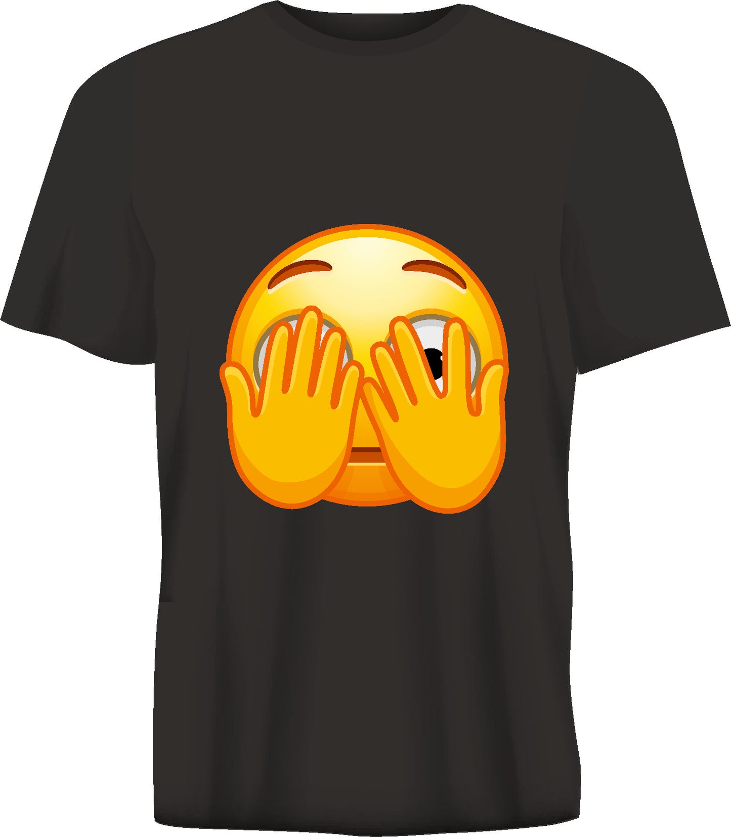 Short sleeve t-shirt  EMOJI black TS63
