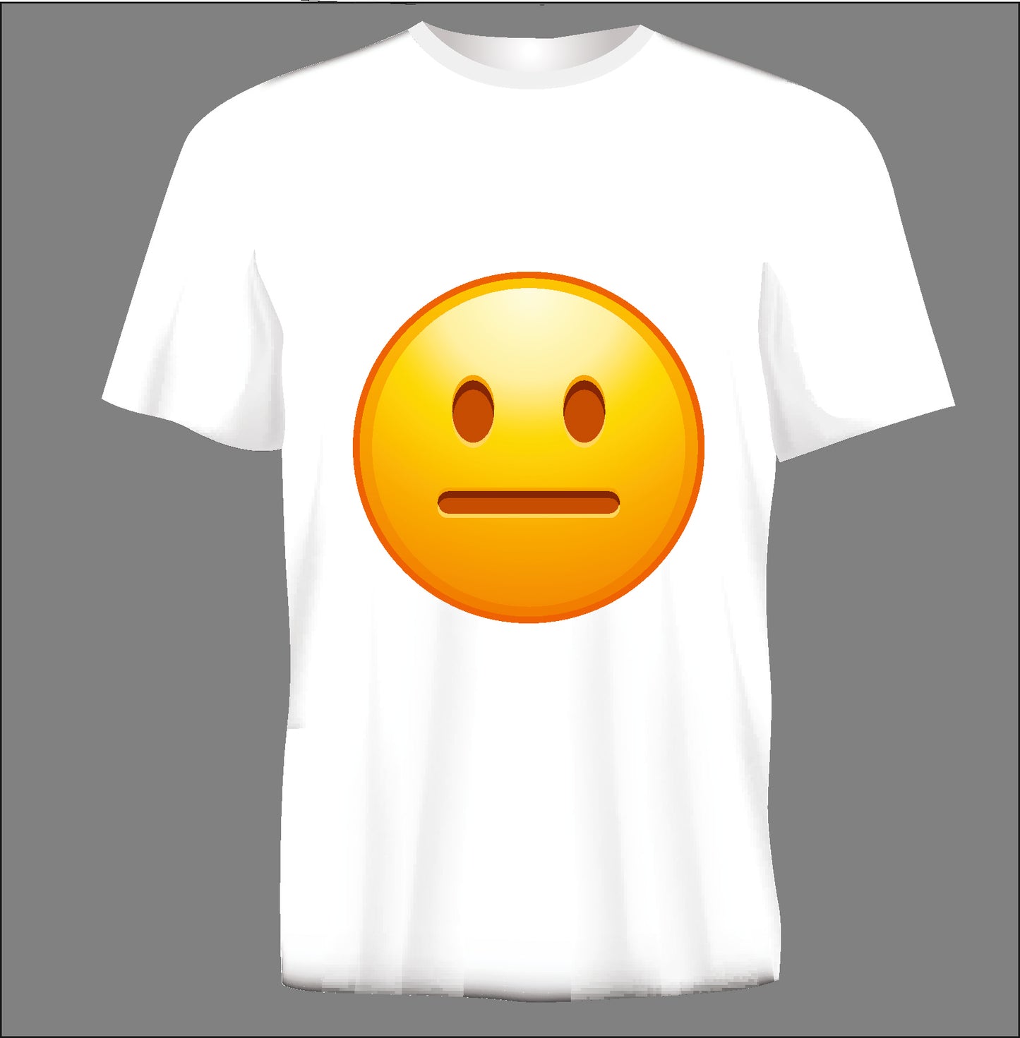 Short sleeve t-shirt  EMOJI white TS66