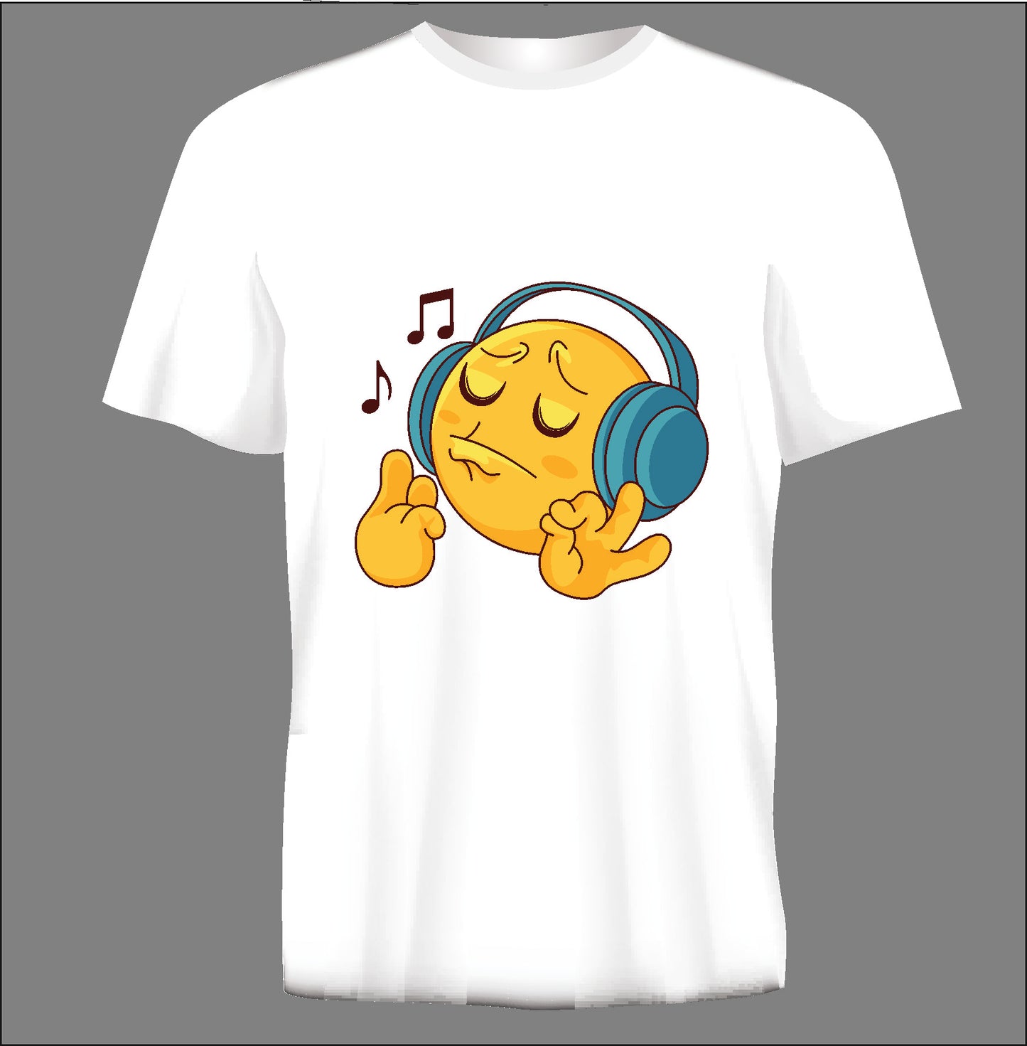 Short sleeve t-shirt  EMOJI white TS70
