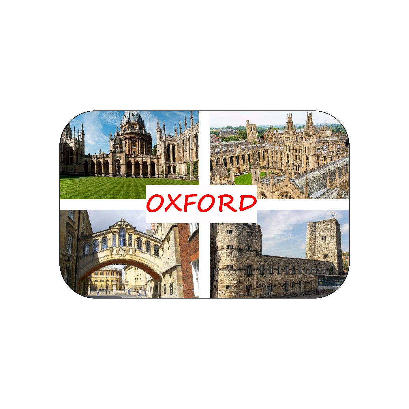 FM22 FRIDGE MAGNET OXFORD