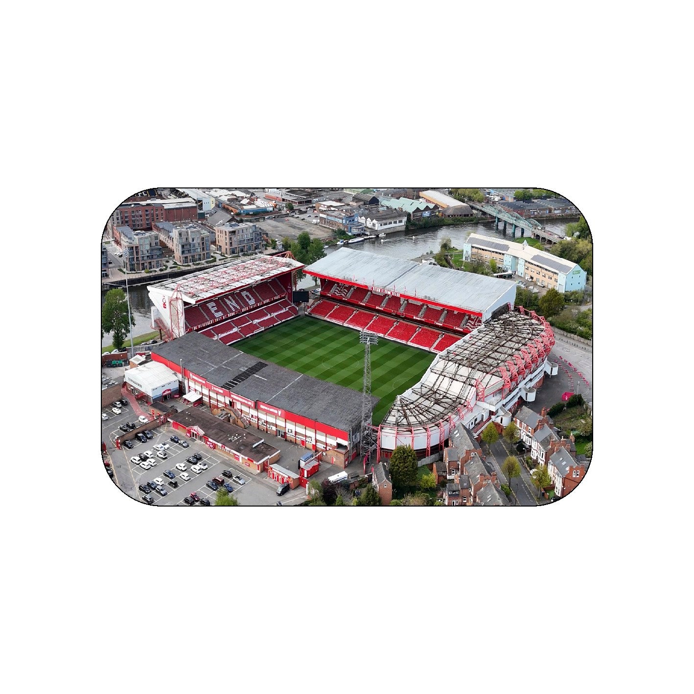 FM33 FOREST STADIUM FRIDGE MAGNET