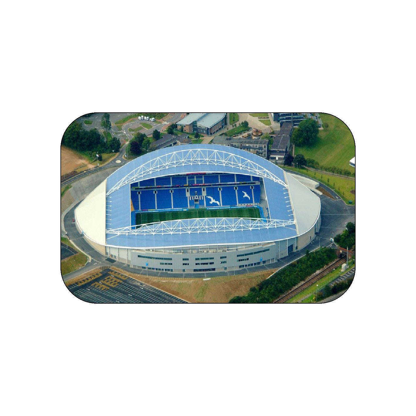 FM35 BRIGHTON & HOVE ALBION STADIUM FRIDGE MAGNET