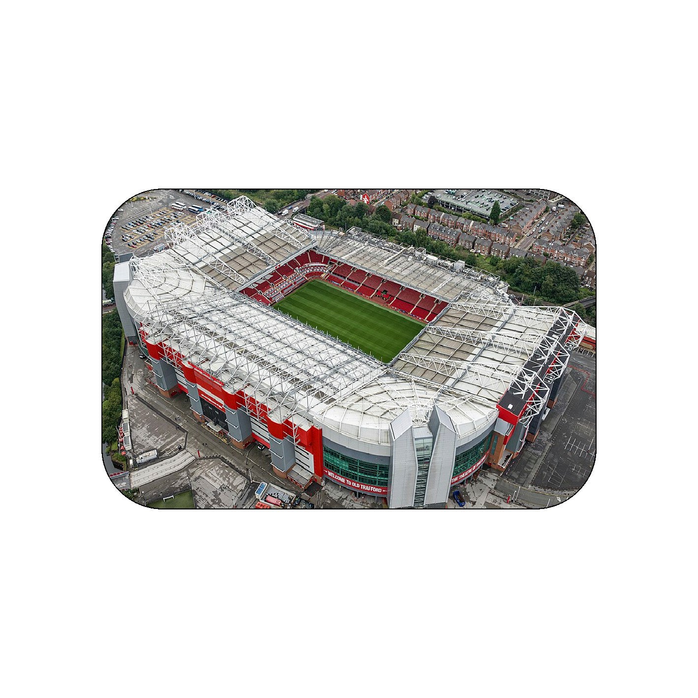 FM38 MANCHESTER UNITED STADIUM FRIDGE MAGNET