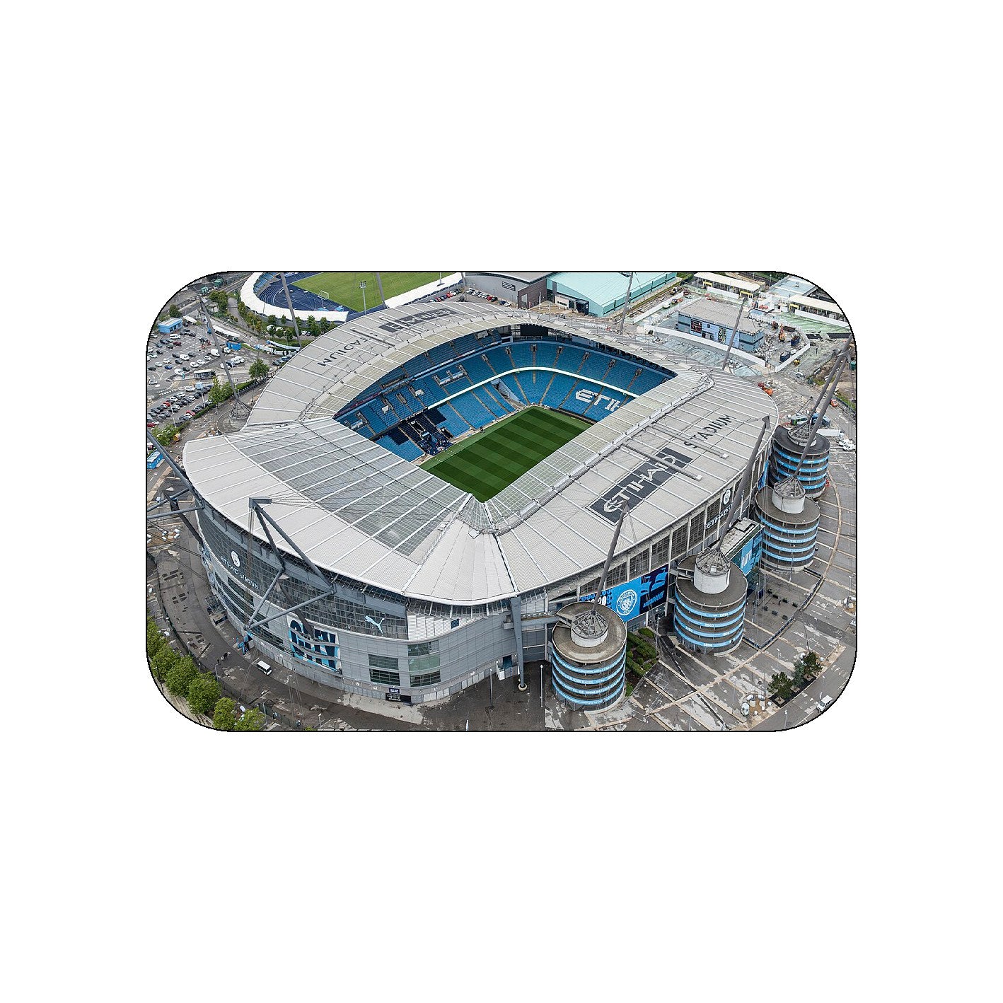 FM46  ETIHAD STADIUM MANCHESTER CITY FRIDGE MAGNET