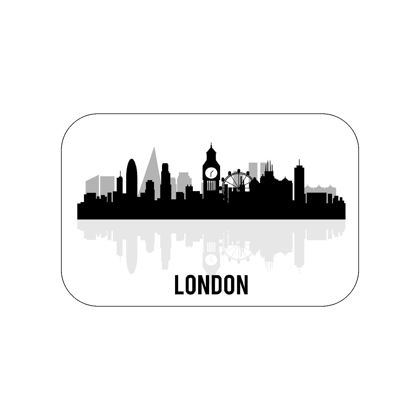 FM5 FRIDGE MAGNET LONDON