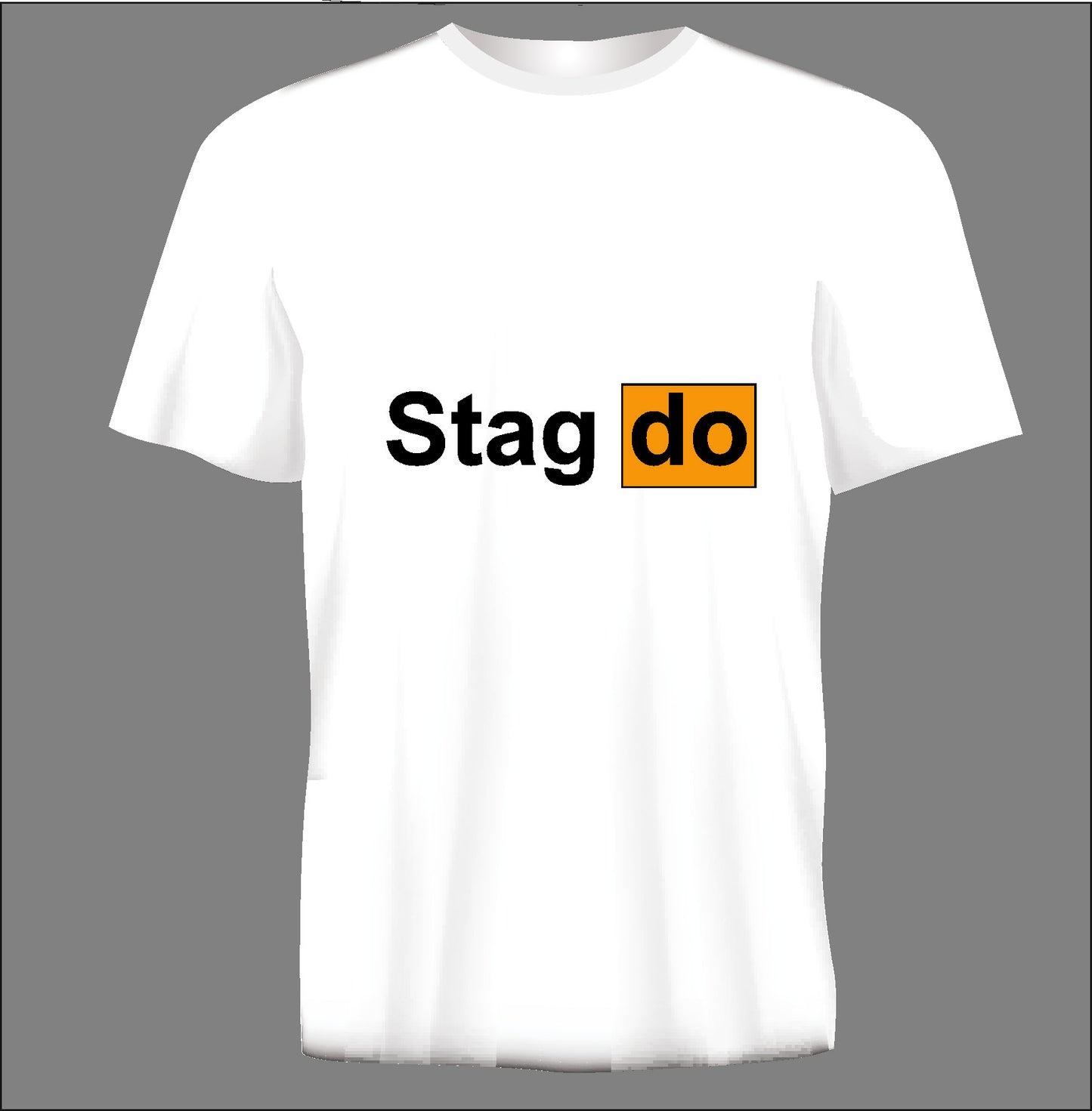 Short sleeve t-shirt STAG DO  white TS102