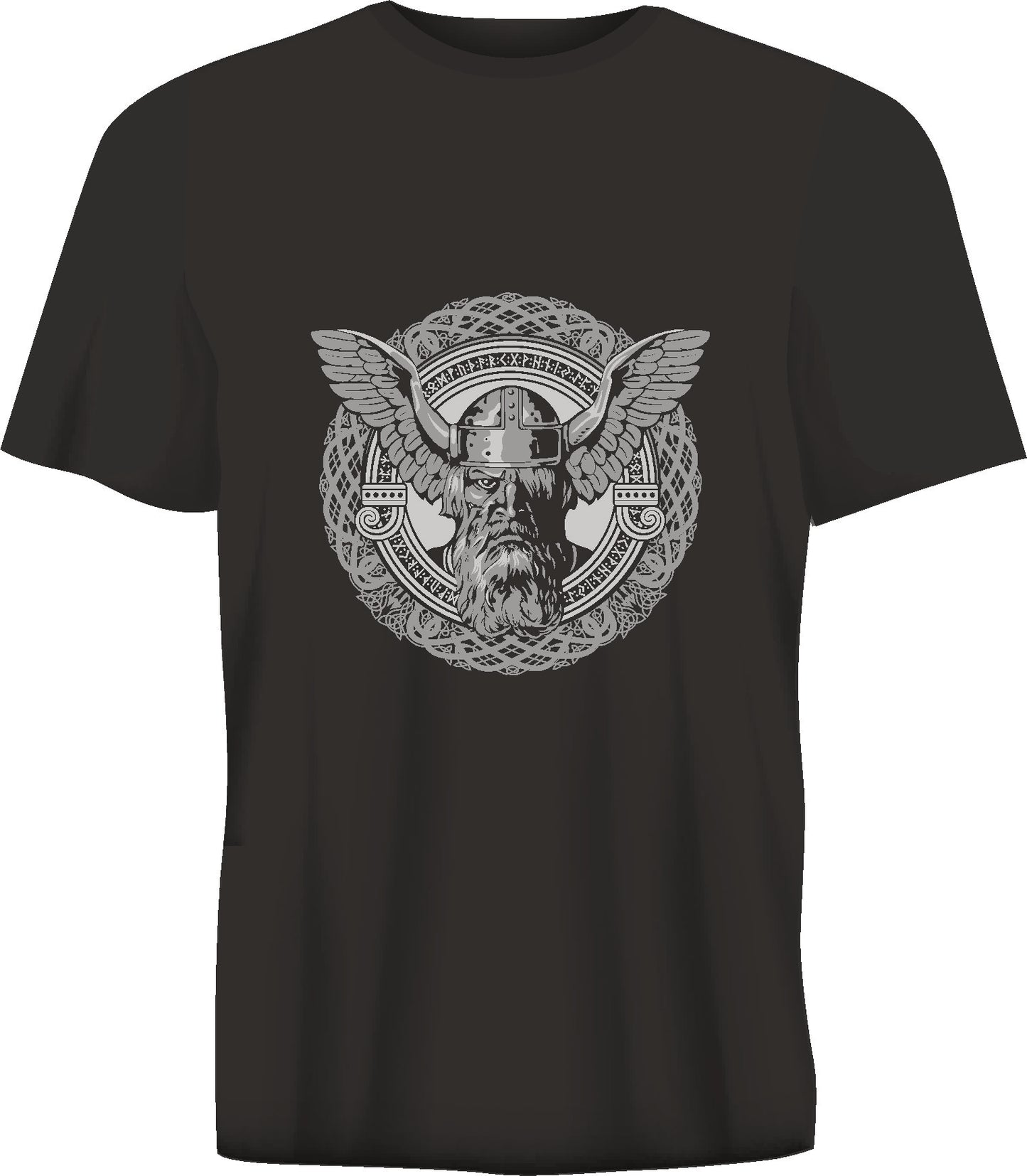 Short sleeve t-shirt VIKINGS STYLE black TS184