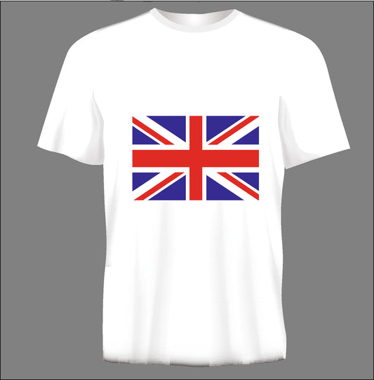 Short sleeve t-shirt UNION JACK white TS220