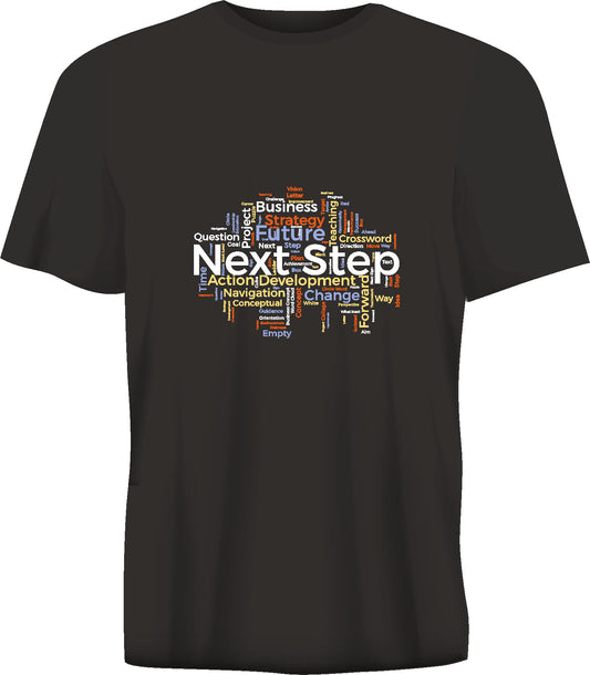 Short sleeve t-shirt TS297 NEXT STEP black