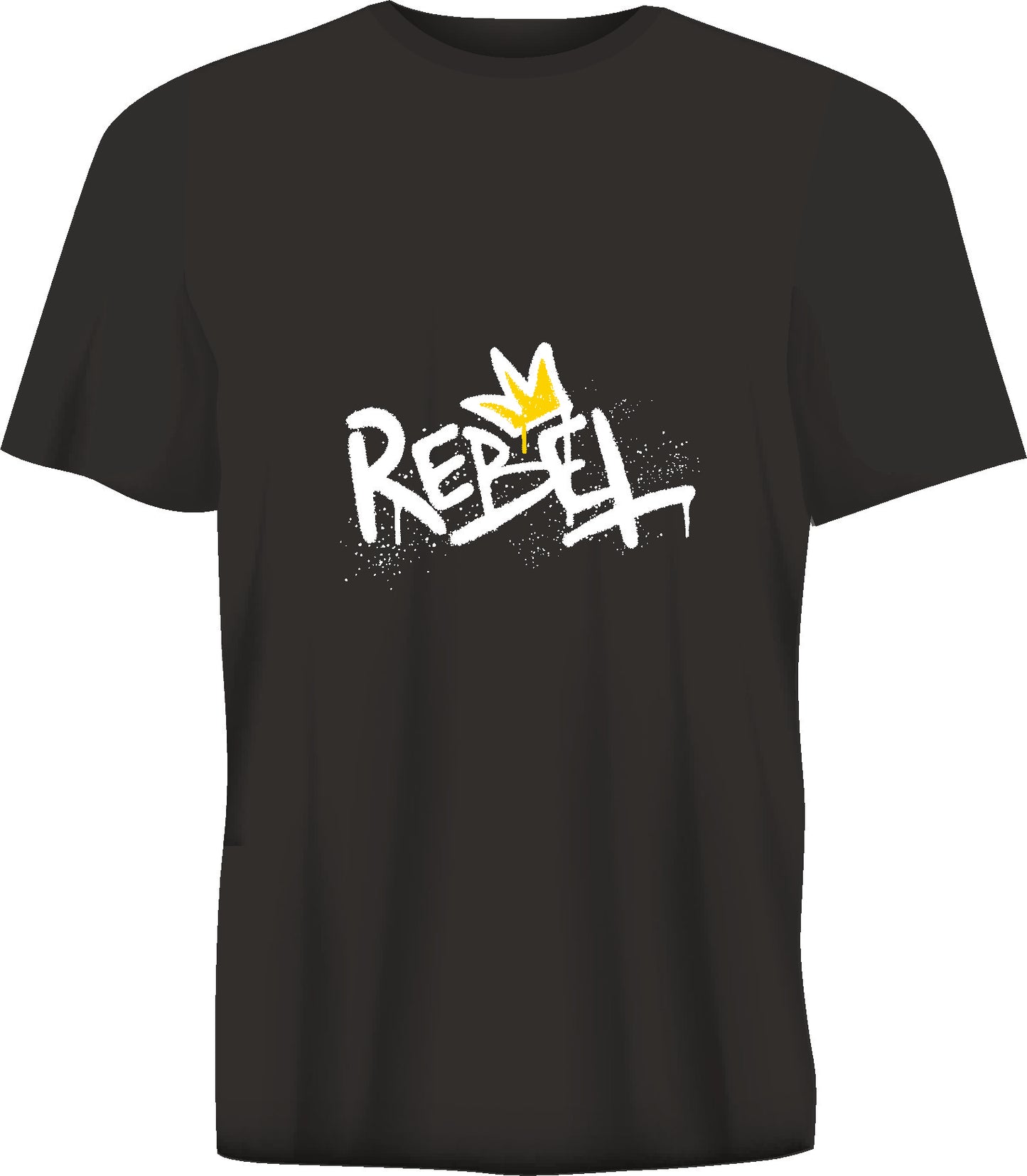 Short sleeve t-shirt TS312 REBEL black