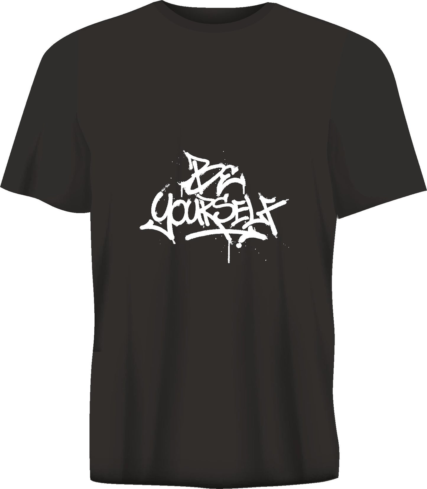 Short sleeve t-shirt TS320 BE YOURSELF black