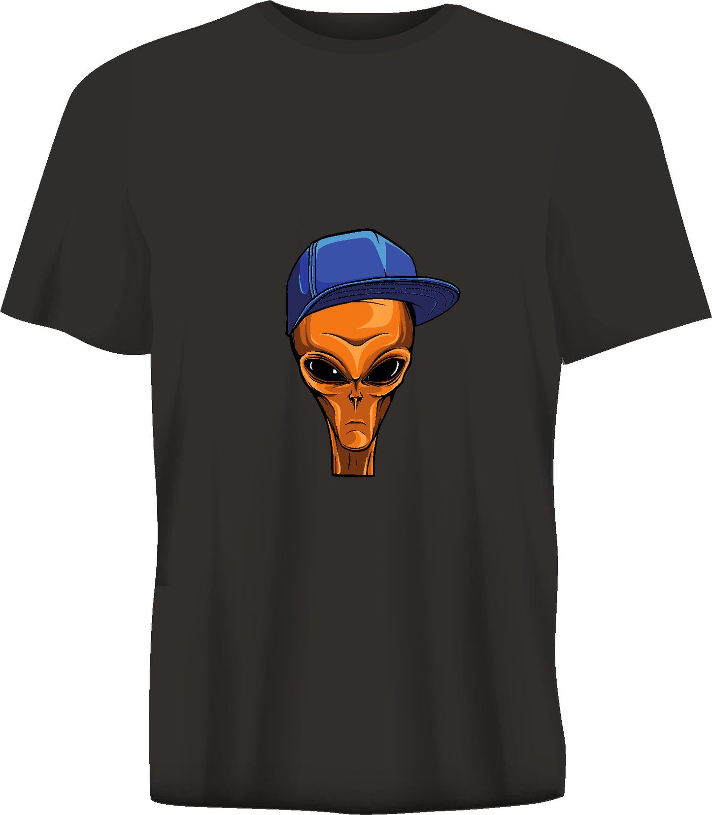 Short sleeve t-shirt TS327 Alien gangster  black