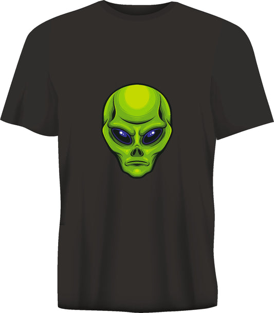 Short sleeve t-shirt TS330  ALIEN HEAD  black