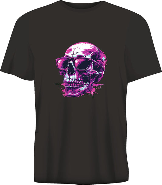 Short sleeve t-shirt TS367 SKULL black