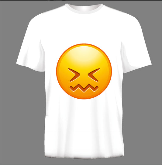 Short sleeve t-shirt  EMOJI white TS54