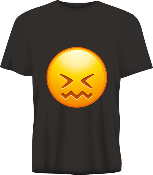 Short sleeve t-shirt  EMOJI black TS55