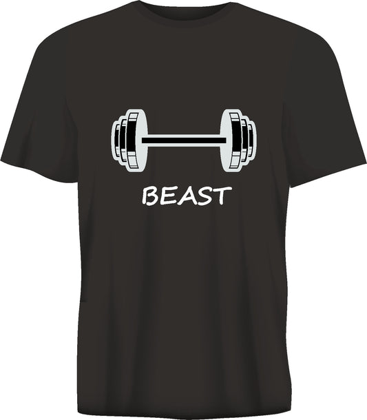 Short sleeve t-shirt  BEAST black TS73